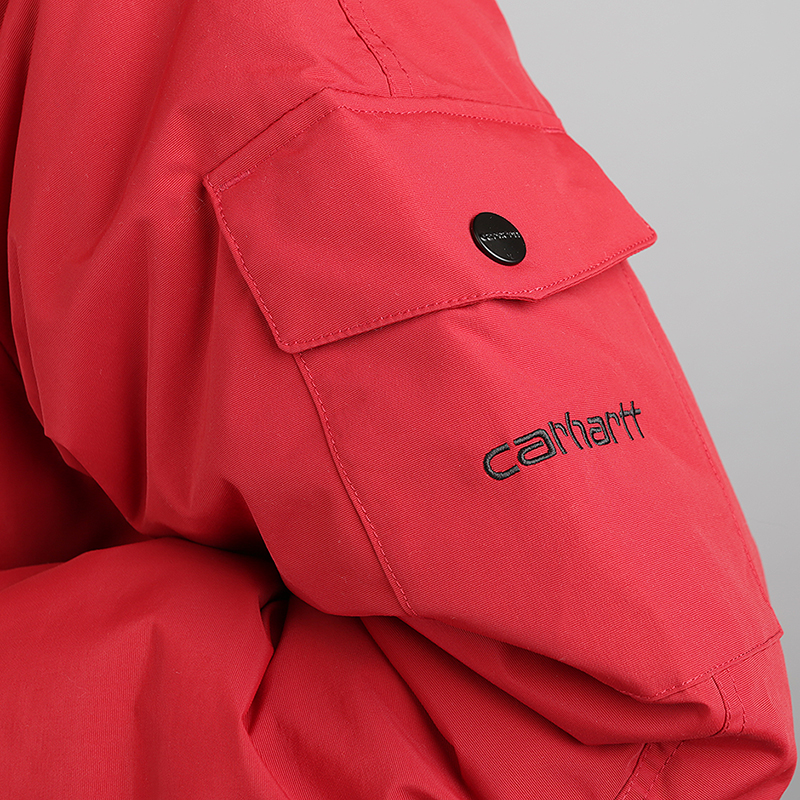 мужская красная куртка Carhartt WIP Anchorage Parka I021866-red/black - цена, описание, фото 5